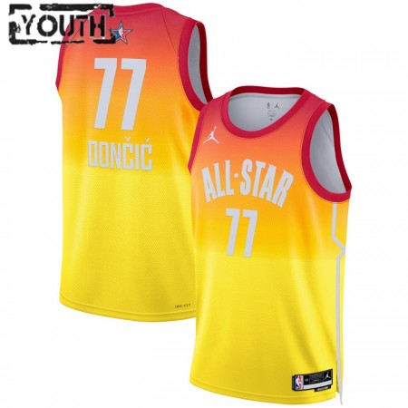 Barn All-Star 2023 Tröja Team 2 Luka Doncic 77 Nike Orange Swingman Barn All-Star 2023 Tröja Team 2 Luka Doncic 77 Nike Orange Swingman
